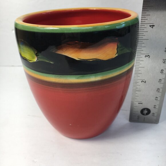 Clay Art Santa Fe Jalapeno Mug Red Chilli Coffee Cup - Picture 7 of 7